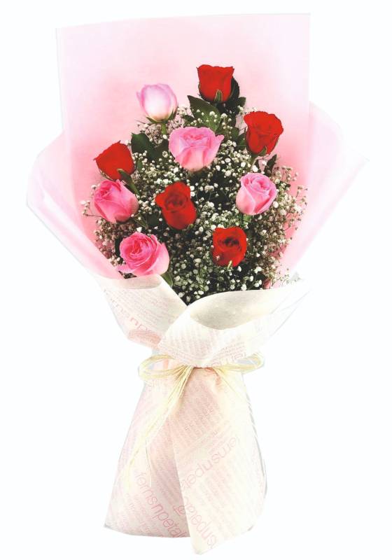 Blooms Of Happiness Roses Bouquet