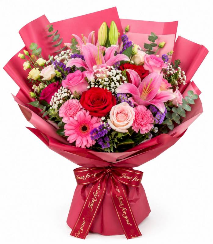 Mixed coloured flower