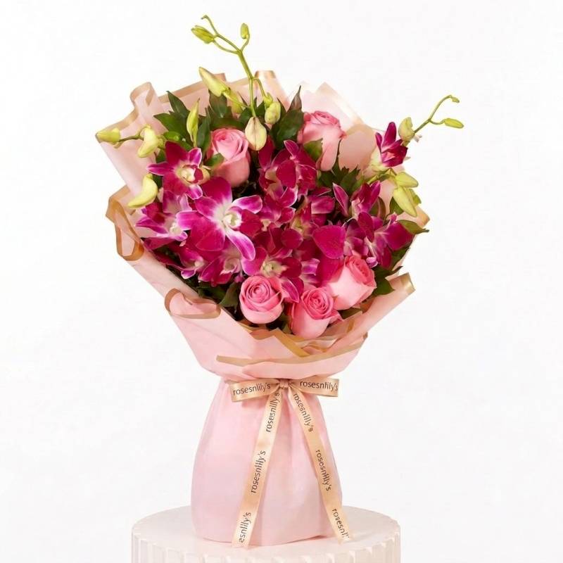 Rosy Orchid Symphony