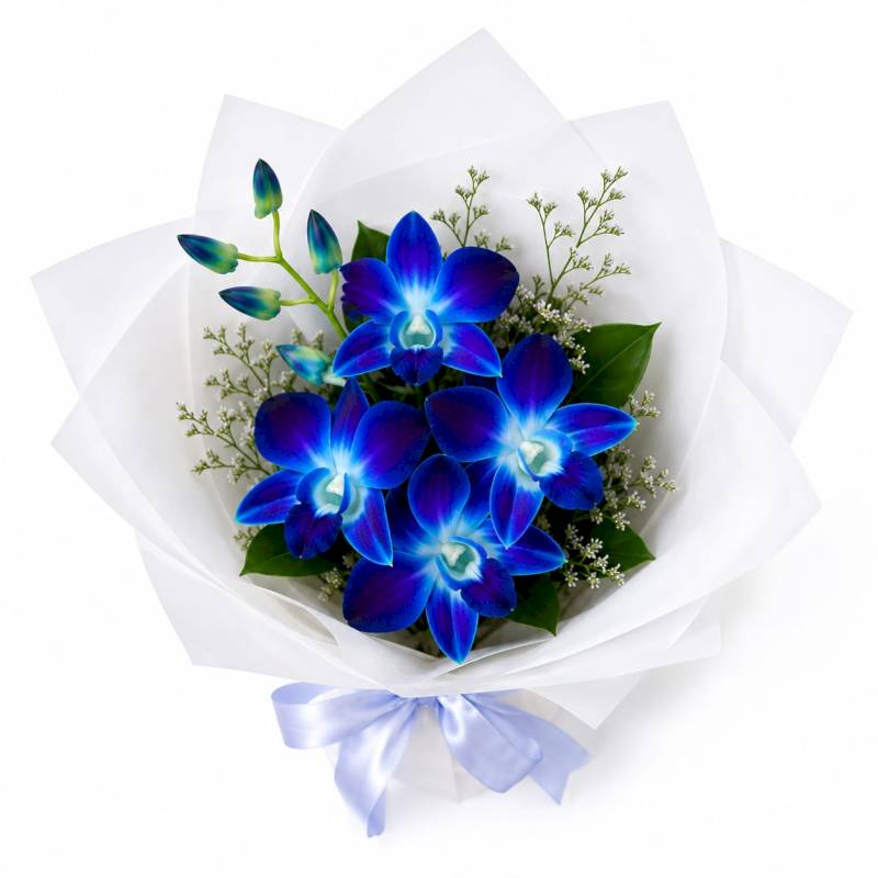 Azure Orchid Bliss
