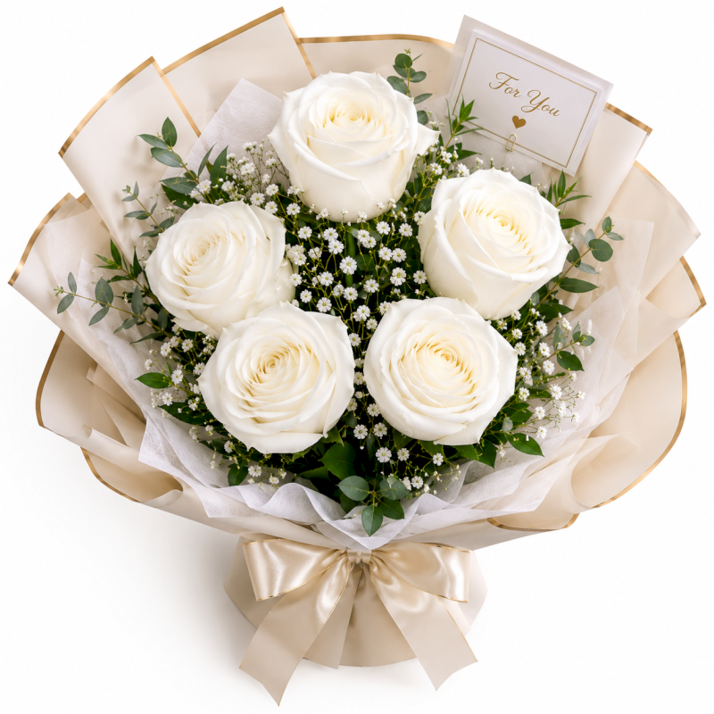 Snow Kiss Bouquet